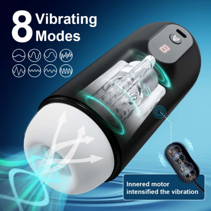 Lusthra 2in1 Male Masturbator & Penis Pump
