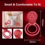 Lusthra Rose Vibrating Penis Ring