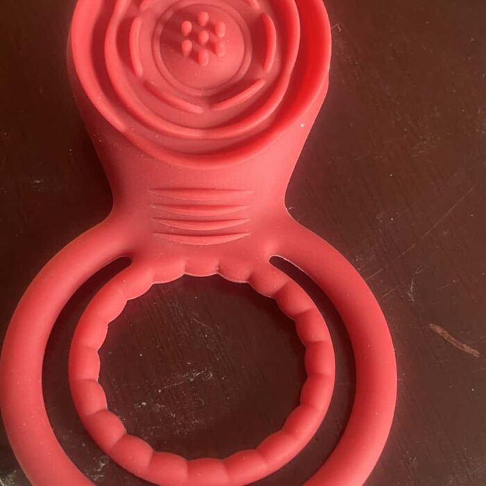Lusthra Rose Vibrating Penis Ring