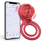 Lusthra Rose Vibrating Penis Ring